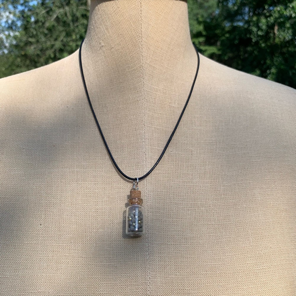 Handmade Bottled Up Emotions Necklace - Picture 7 of 8